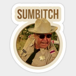 SUMBITCH JUSTICE SHERIFF  TRUCKING Sticker